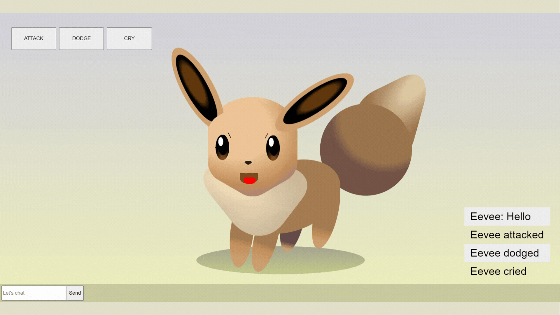 Eevee Animation